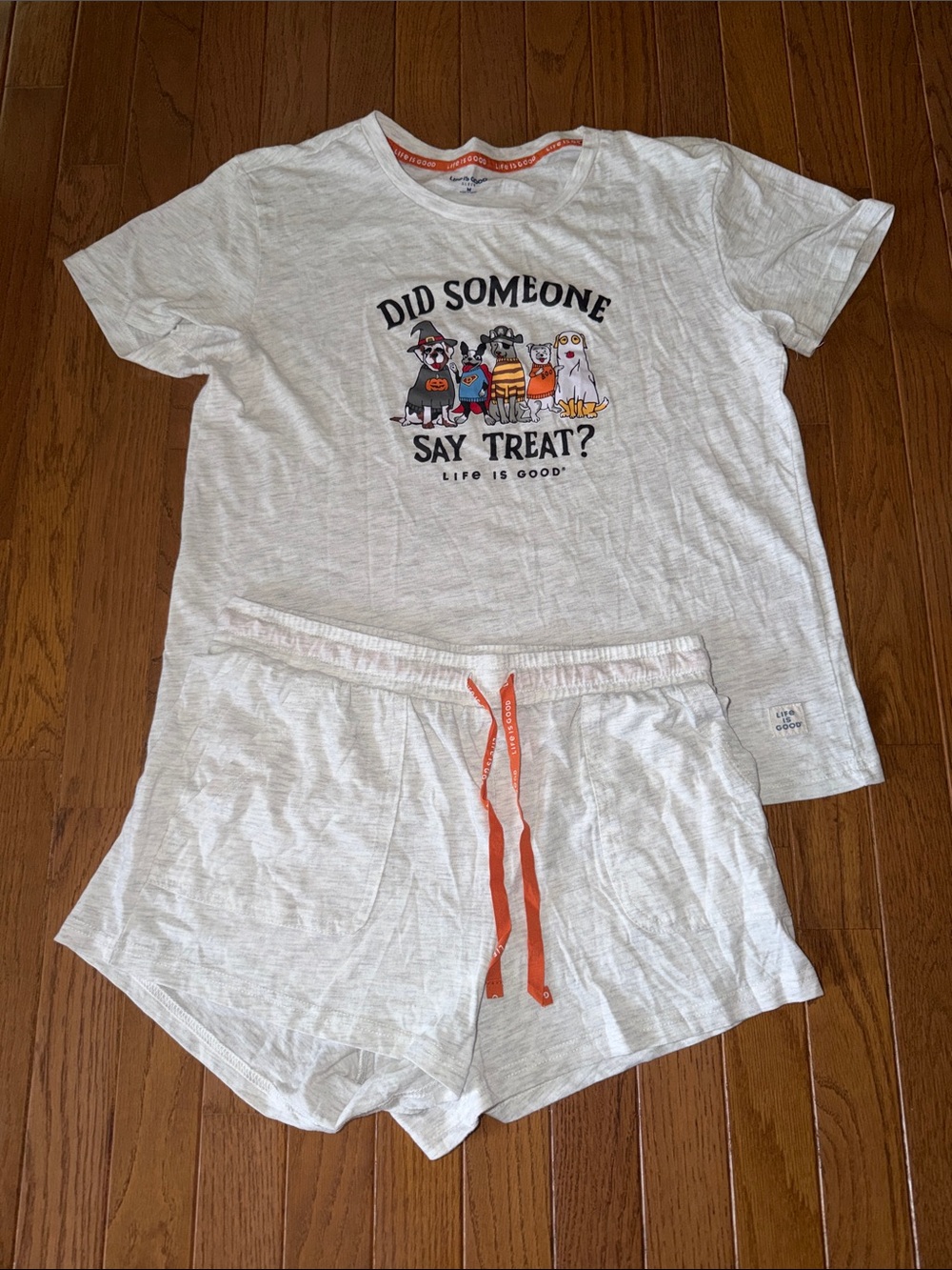 Life Is Good Women's Pajama Tee & Shorts Set